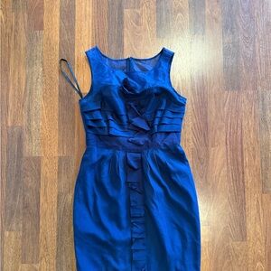 Maeve Elegant Blue Sleeveless Dress